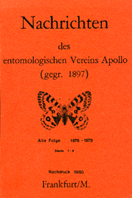 Alte Folge, 1. Reprint 1980
